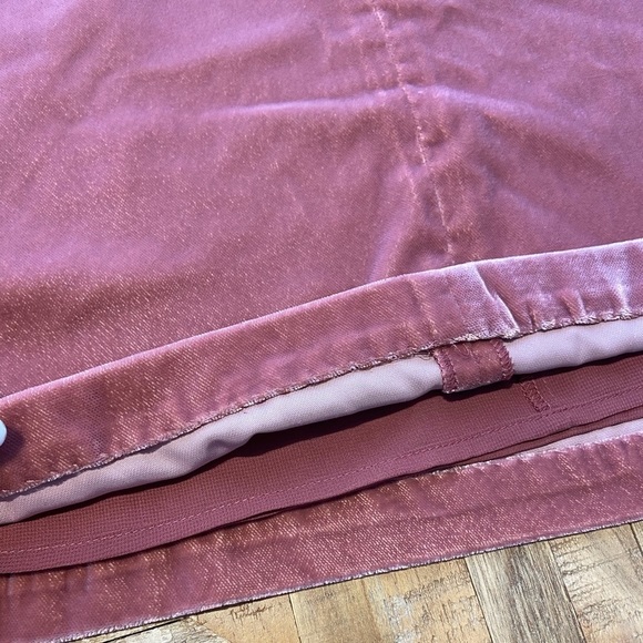 Club Monaco Old Rose Velvet Combo Cami Shirtless Top - Picture 7 of 8